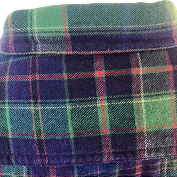 Chaps L/XL Flannel Shirt Button up Long Sleeves - Picture 5 of 6